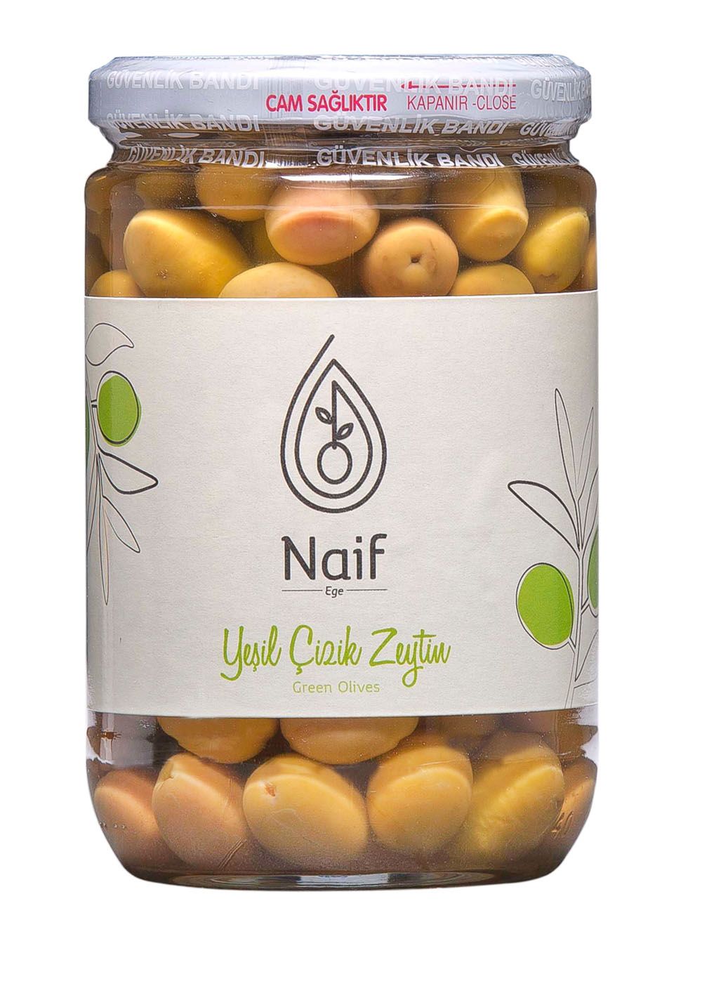 Yeşil Çizik Zeytin 400 gr.